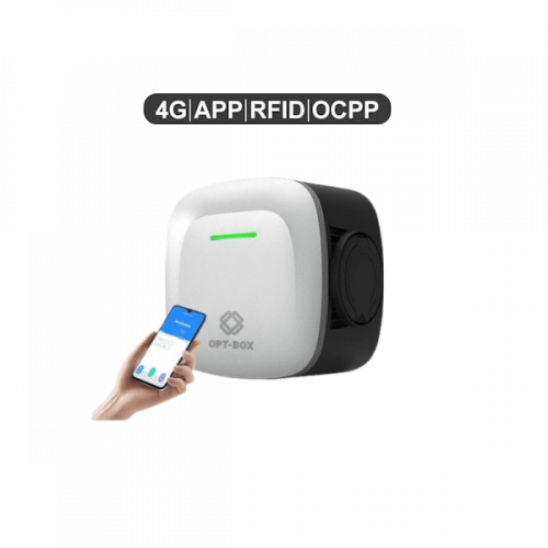 OPT-BOX Mini с AC-розеткой Type 2 зарядная станция